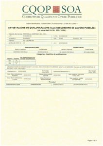 certificazione soa